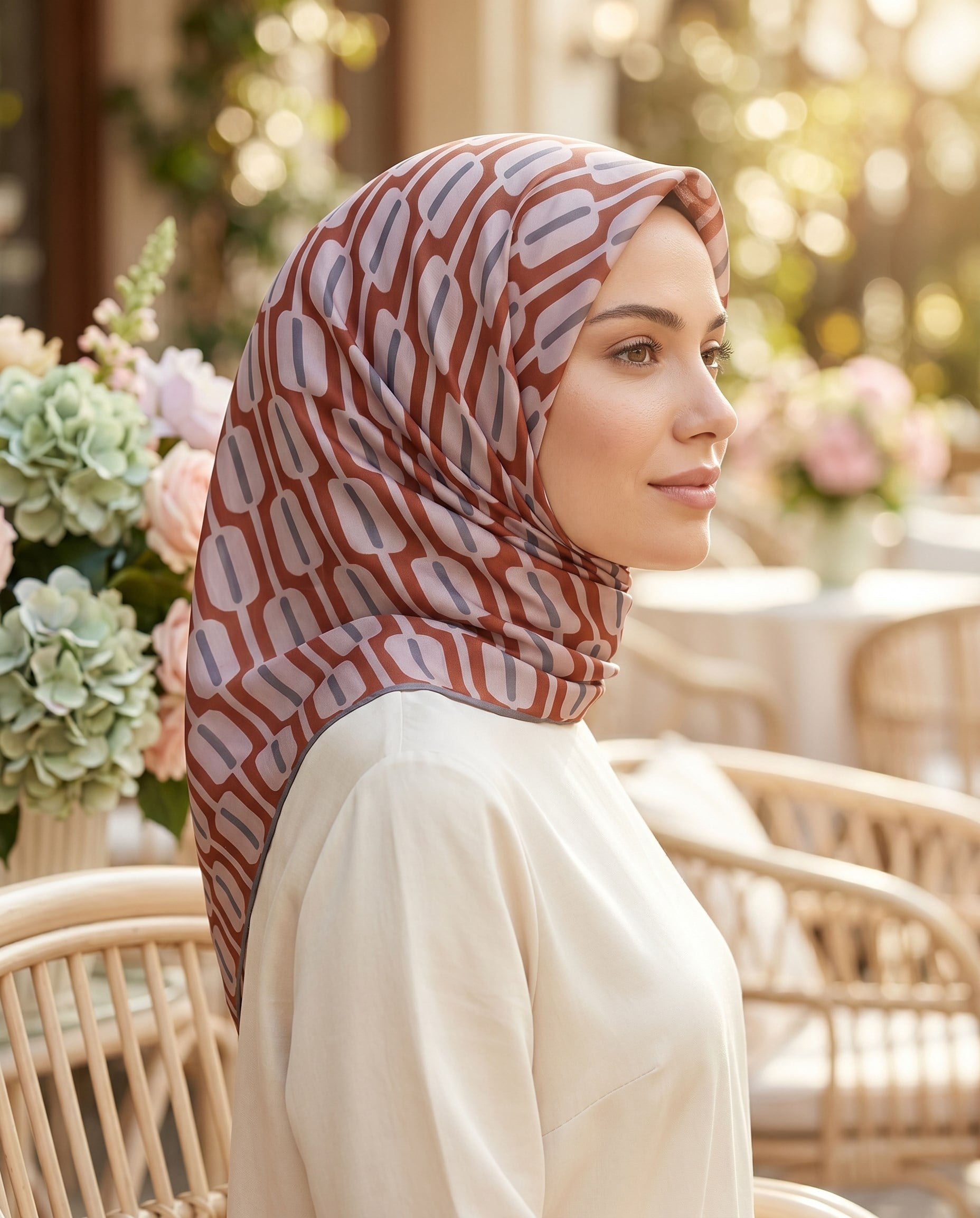 Armine Life Vual Eşarp - İnce Yazlık Kumaş - 10092L-19