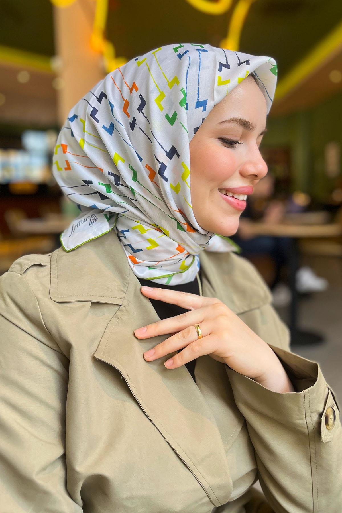 Armine Life Vual Eşarp - İnce Yazlık Kumaş - 10035L-02