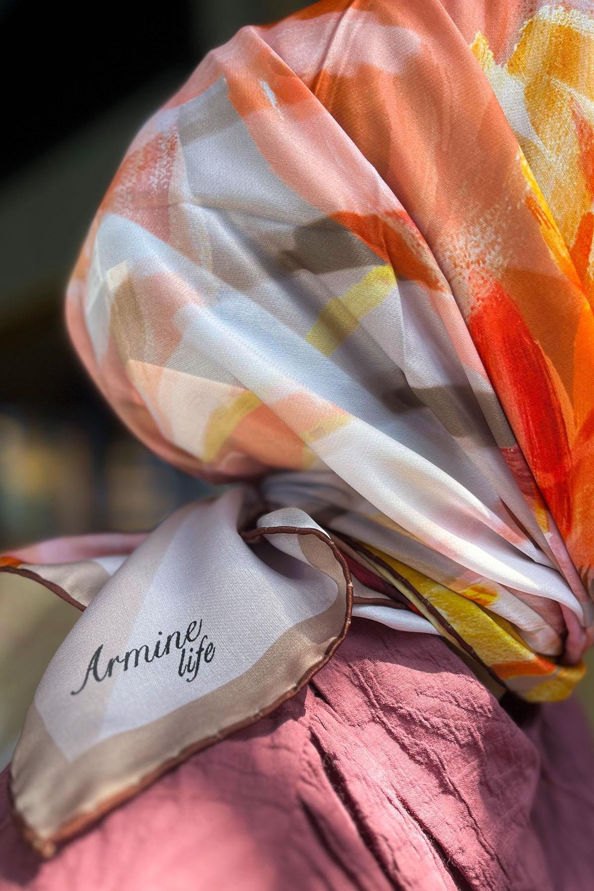 Armine Life Vual Eşarp - İnce Yazlık Kumaş - 3166L-15