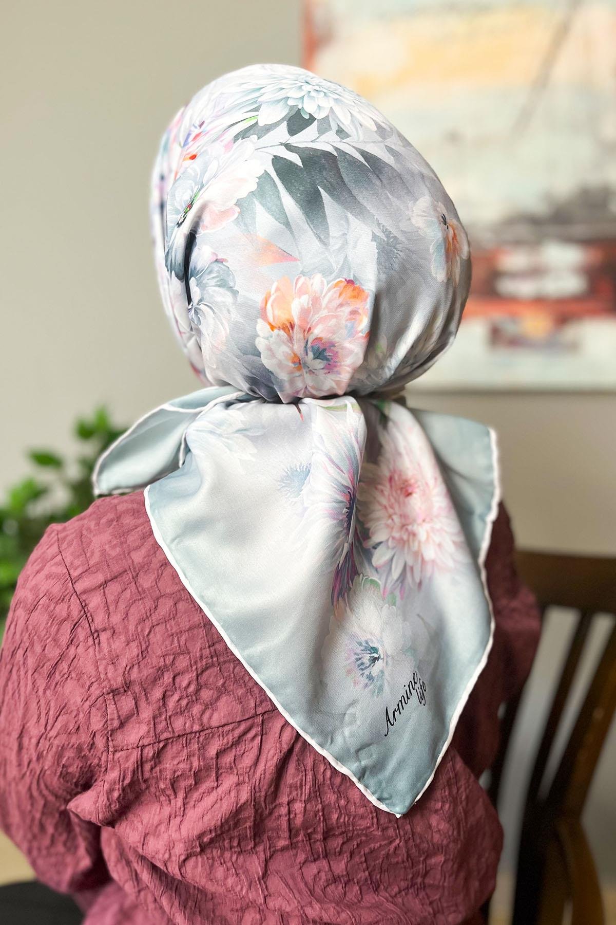 Armine Life Vual Eşarp - İnce Yazlık Kumaş - 10034L-08