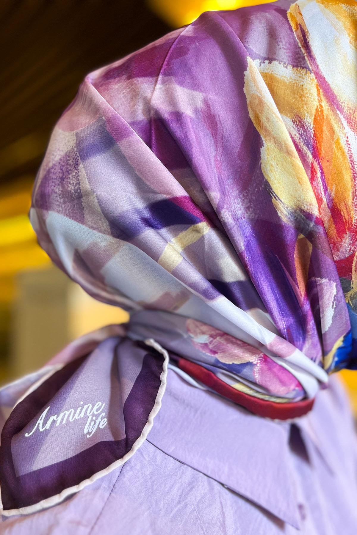 Armine Life Vual Eşarp - İnce Yazlık Kumaş - 3166L-07