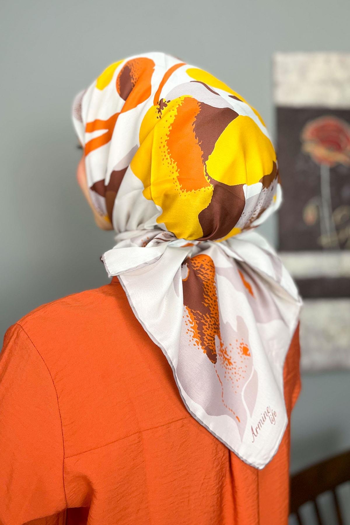 Armine Life Vual Eşarp - İnce Yazlık Kumaş - 10037L-01