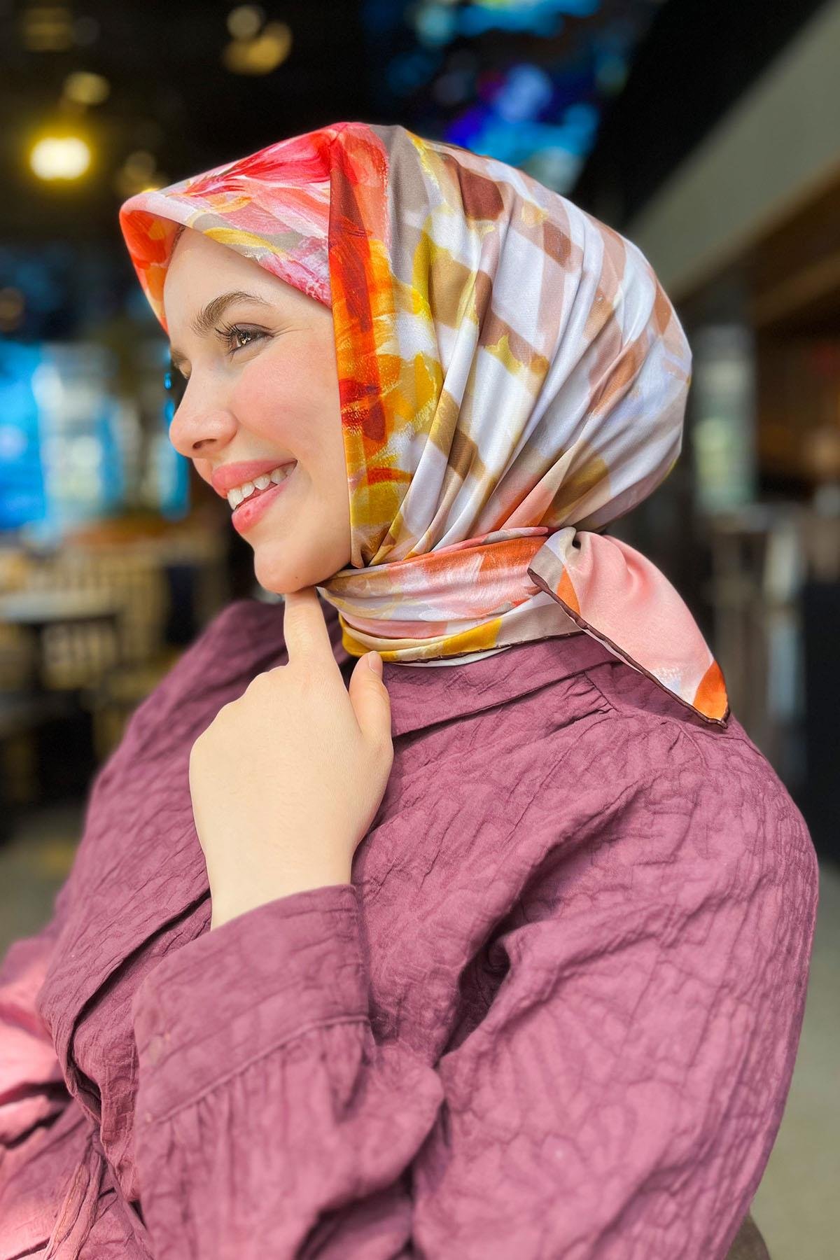 Armine Life Vual Eşarp - İnce Yazlık Kumaş - 3166L-15