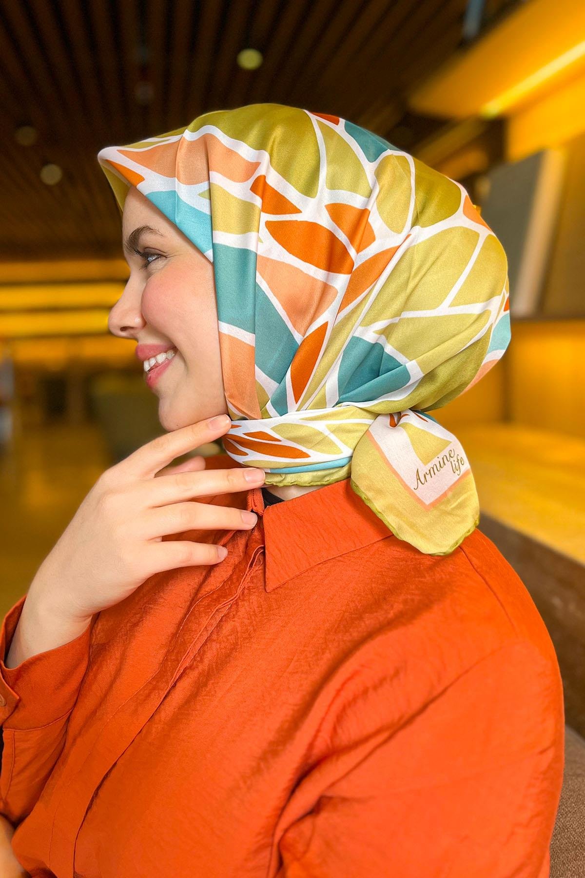 Armine Life Vual Eşarp - İnce Yazlık Kumaş - 10096L-09