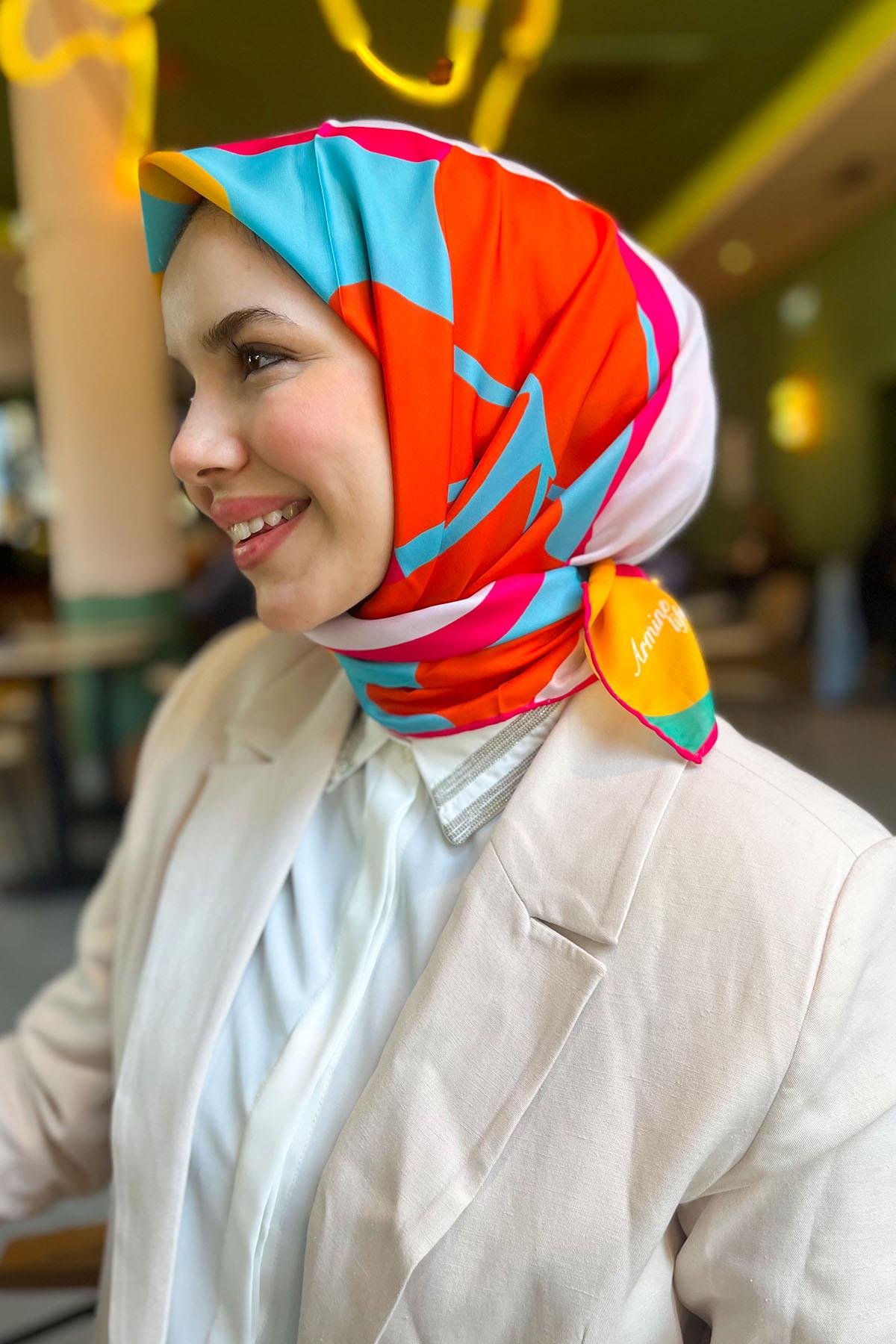 Armine Life Vual Eşarp - İnce Yazlık Kumaş - 10105L-06