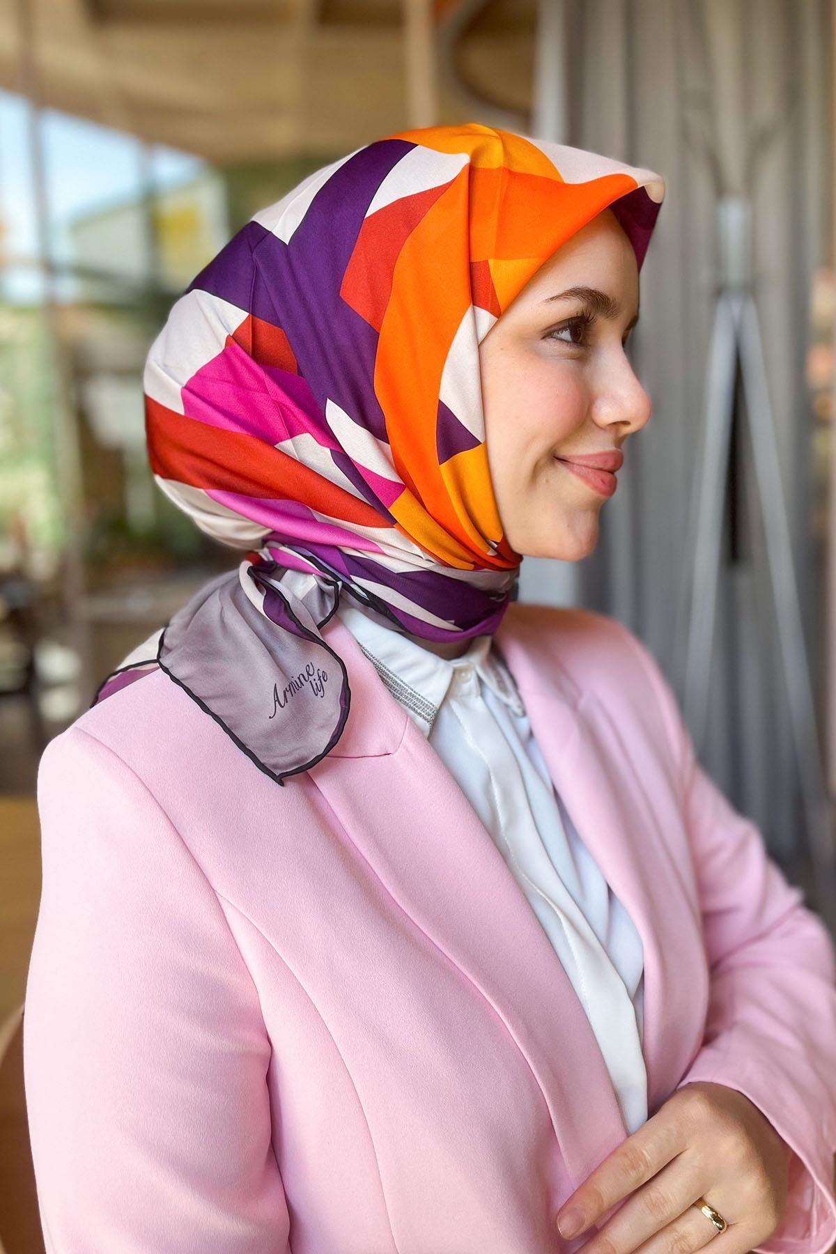 Armine Life Vual Eşarp - İnce Yazlık Kumaş - 3204L-13