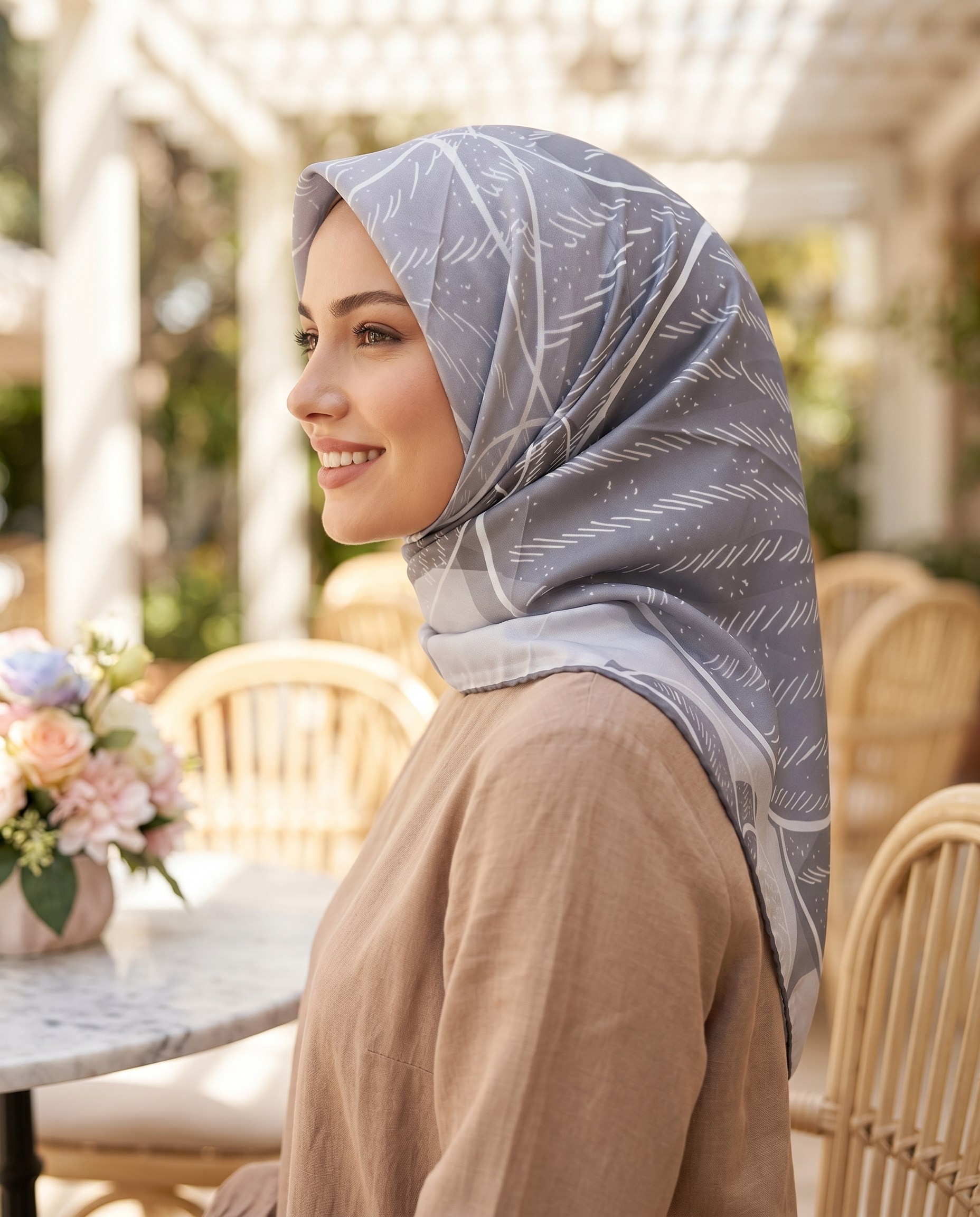 Armine Life Vual Eşarp - İnce Yazlık Kumaş - 10108L-04