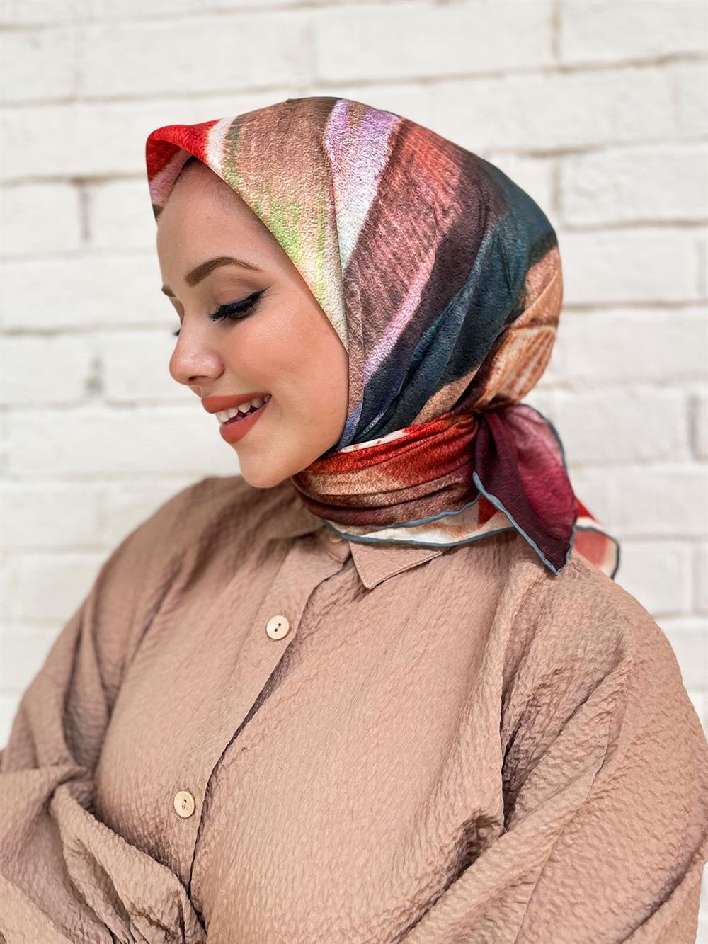 Armine Life Yazlık Eşarp - İnce Yazlık Kumaş - 6066L-15