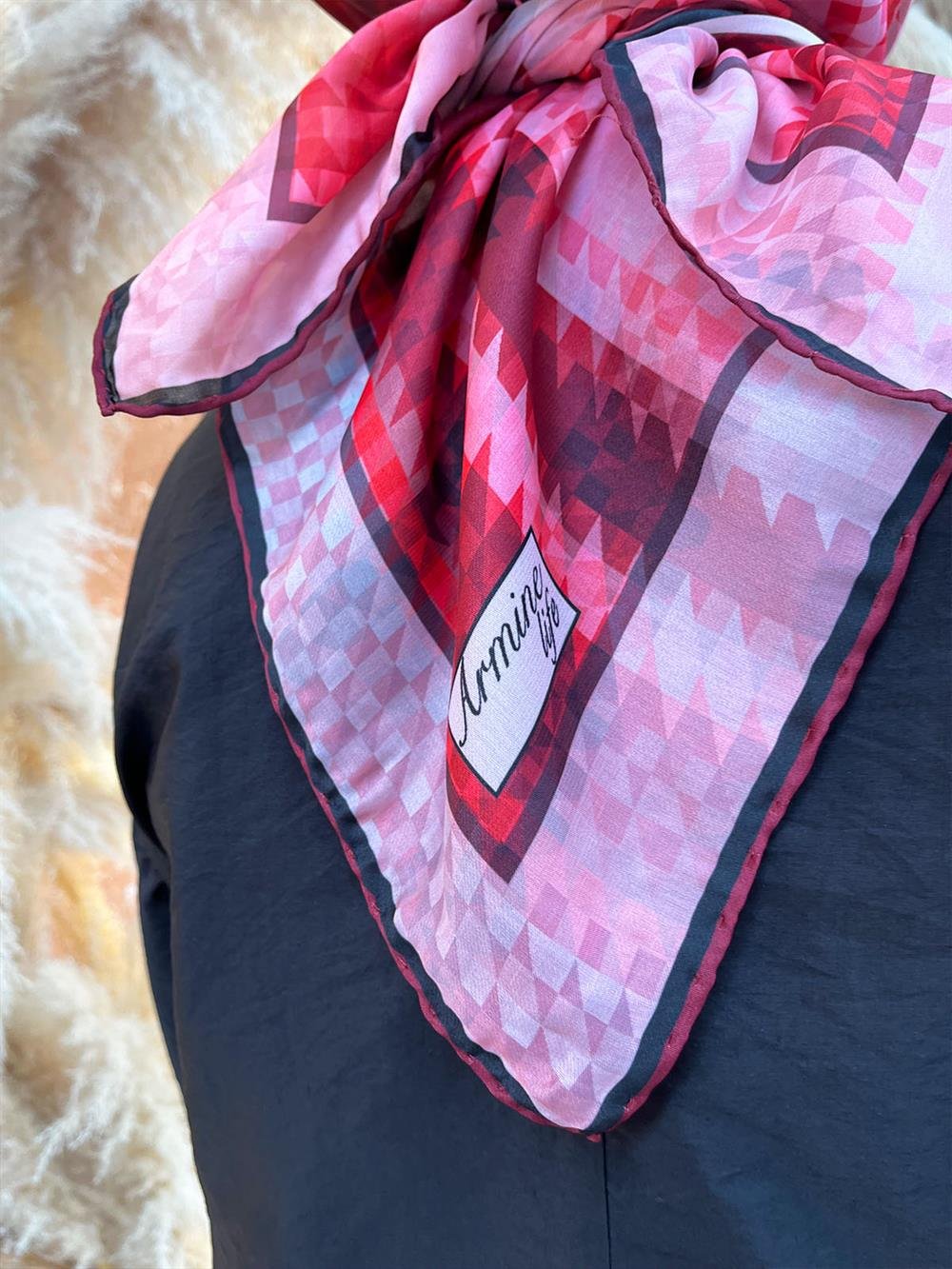 Armine Life Yazlık Eşarp - İnce Yazlık Kumaş - 6060L-10