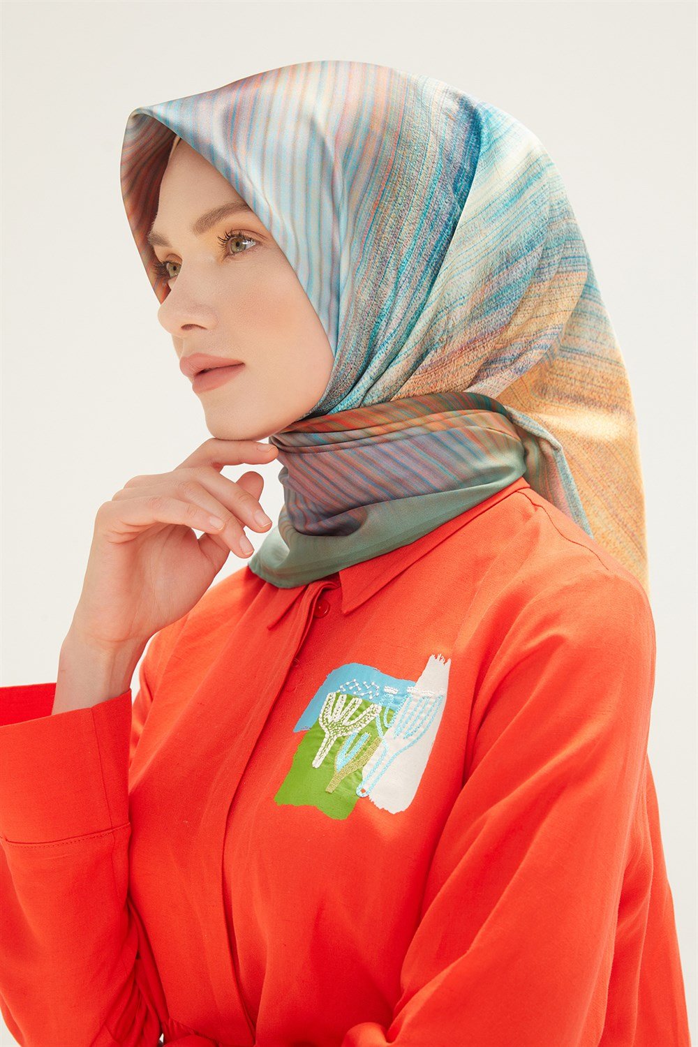 Armine Sport Eşarp - 3115P-08 - Tivil