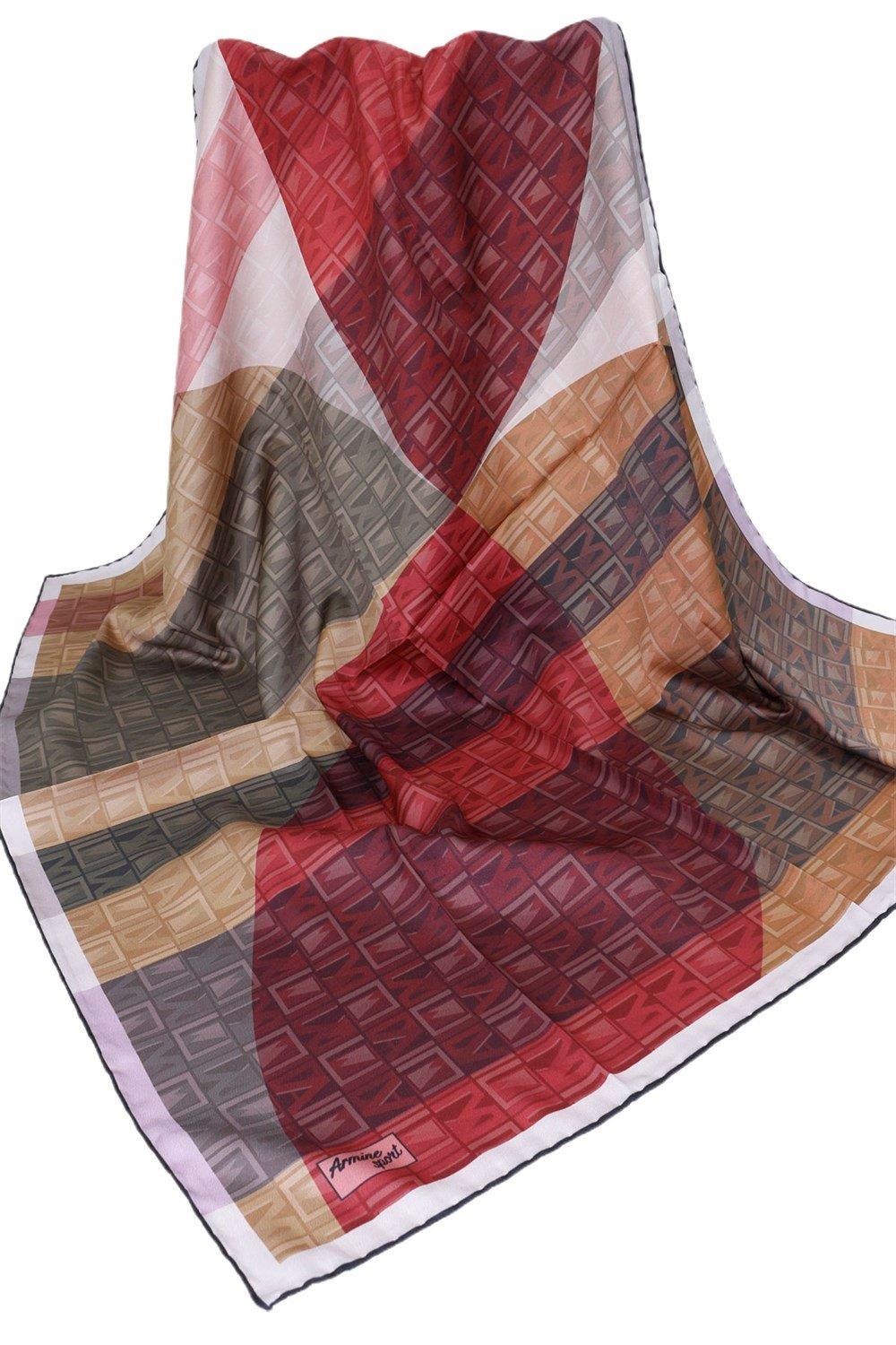 Armine Sport Hafif Defolu Polyester Eşarp - 1152P-41 - B768