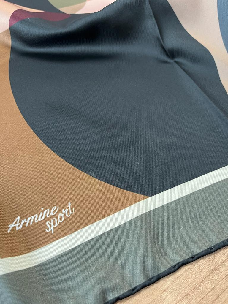 Armine Sport Hafif Defolu Polyester Eşarp - 2097P-06 - B460