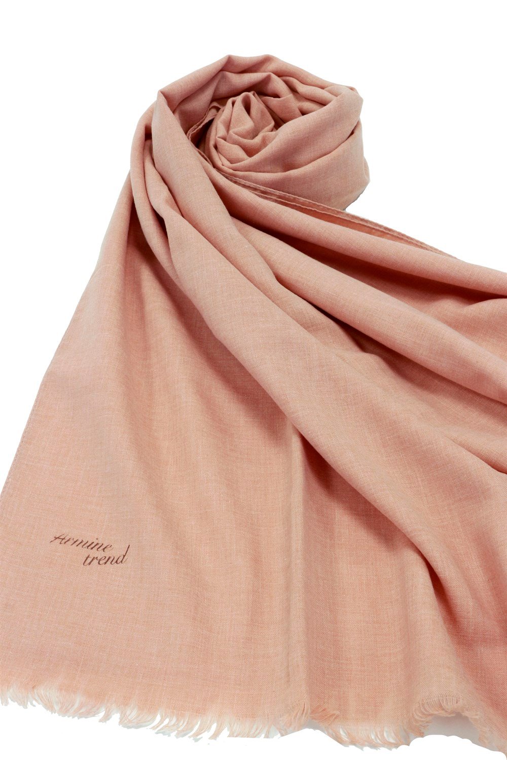 Armine Trend Adalia Şal - Pamuklu - ATSADL-2581 - Somon