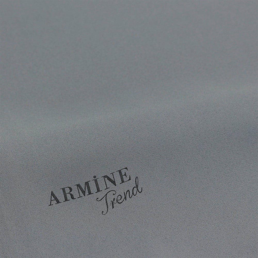 Armine Trend Crep Şal Düz Renk  - 54 - Füme