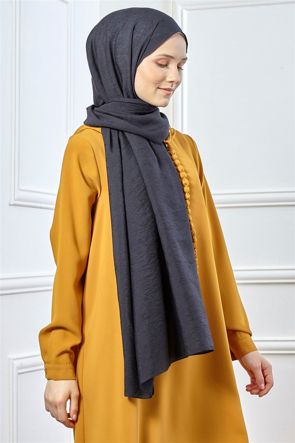 Armine Trend Elisa Şal - Siyah - ATSE01