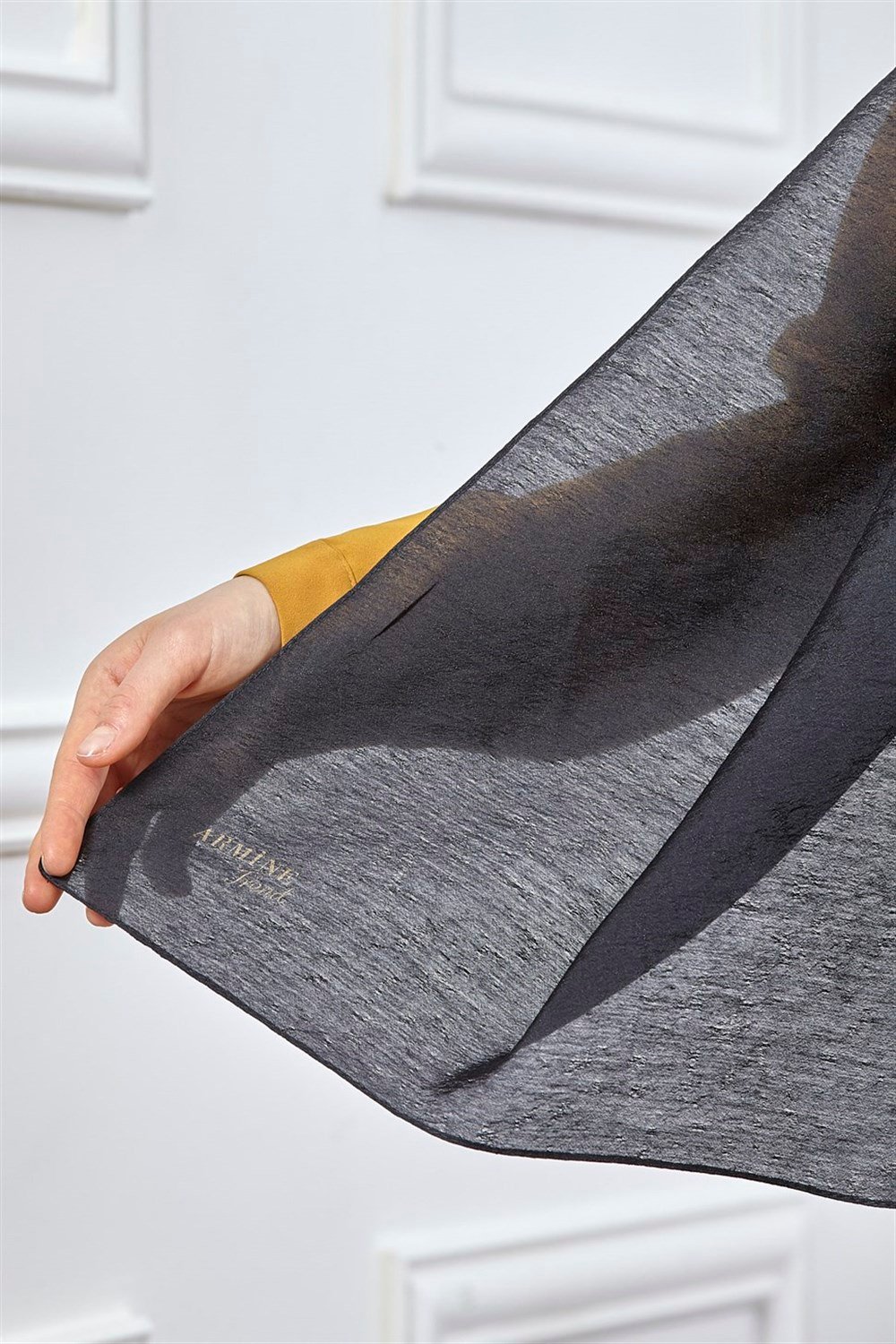 Armine Trend Elisa Şal - Siyah - ATSE01