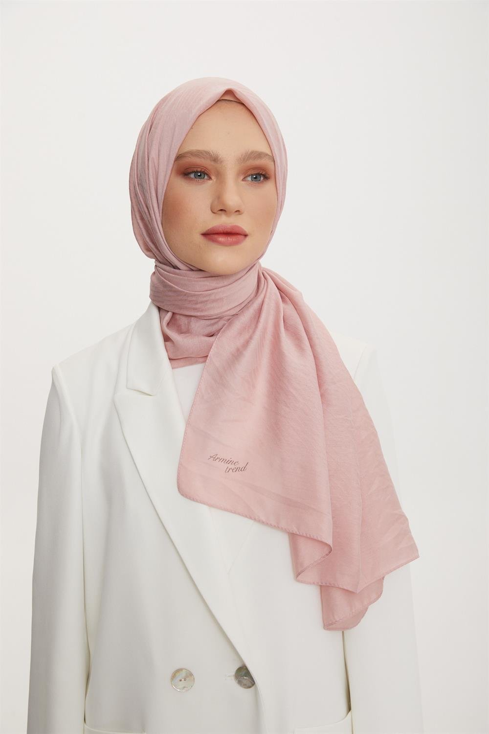 Armine Trend Işıl Şal 3 - Pamuklu - ATS3ISL-469 - Açık Pembe