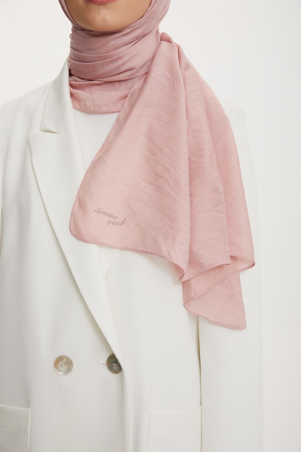 Armine Trend Işıl Şal 4 - Pamuklu - ATS4ISL-469 - Açık Pembe