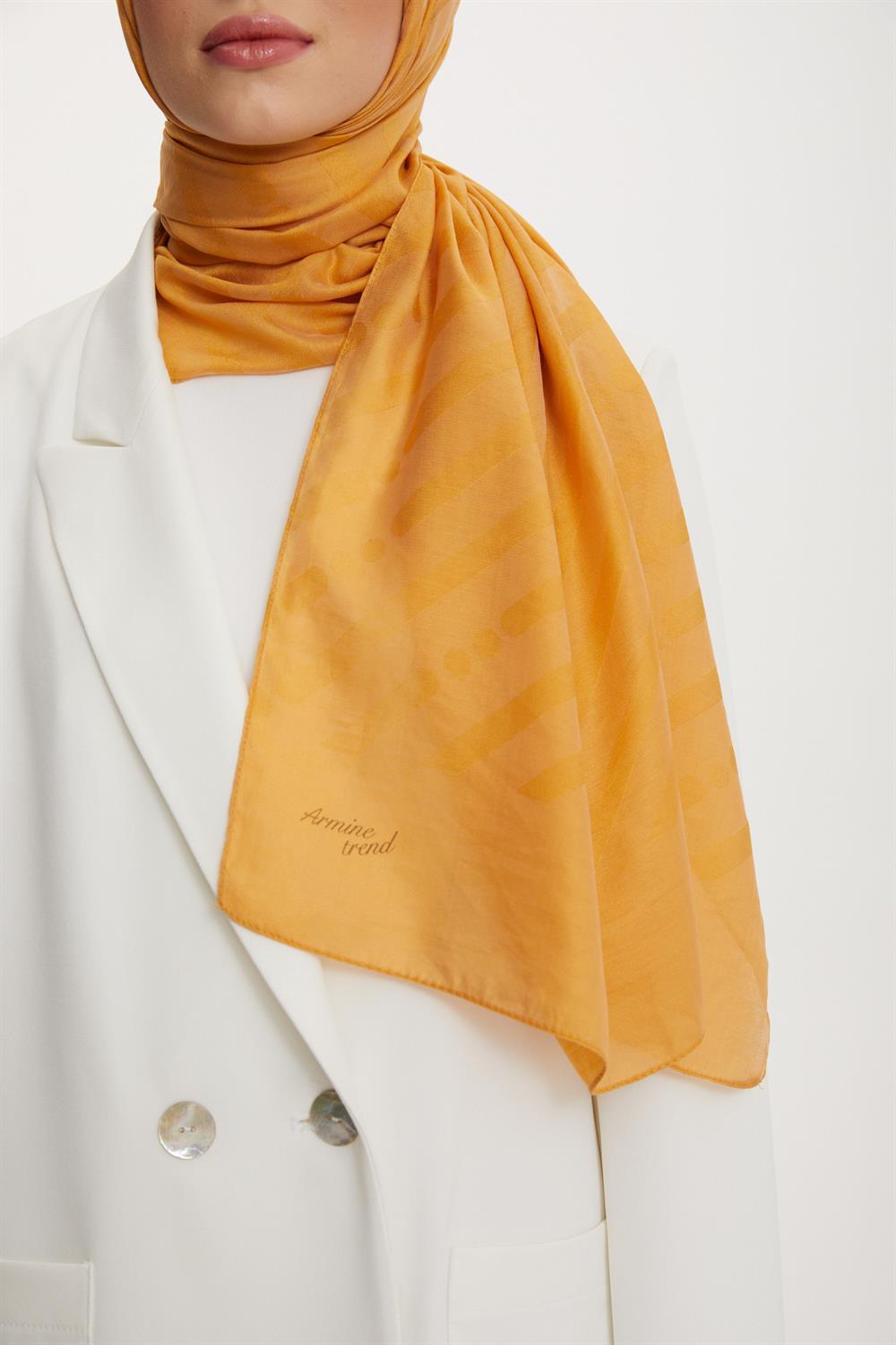 Armine Trend Işıl Şal - Pamuklu - ATS4ISL - 3'lü Set - Sıcak Tonlar