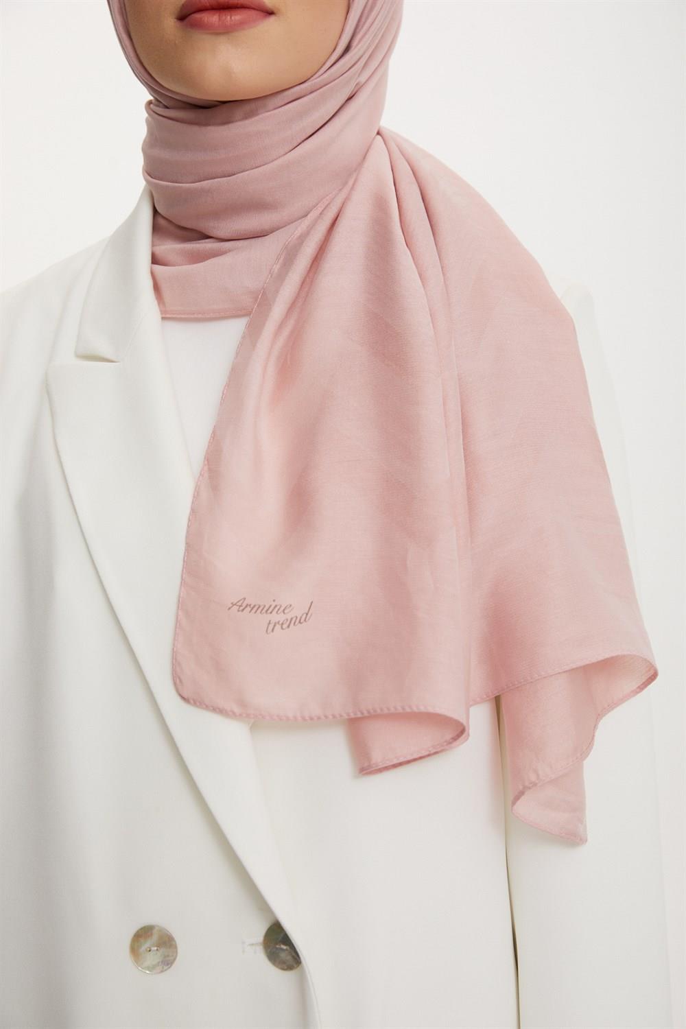 Armine Trend Işıl Şal - Pamuklu - ATS5ISL - 3'lü Set - Yeşil, Mavi, Açık Pembe