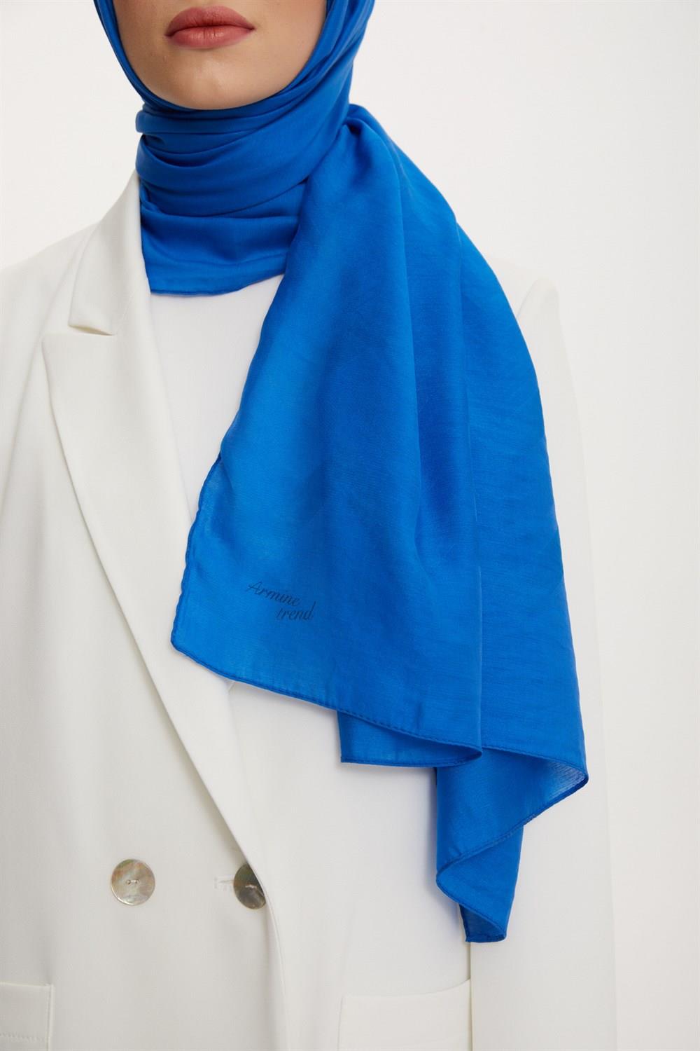 Armine Trend Işıl Şal - Pamuklu - ATS5ISL - 3'lü Set - Yeşil, Mavi, Açık Pembe