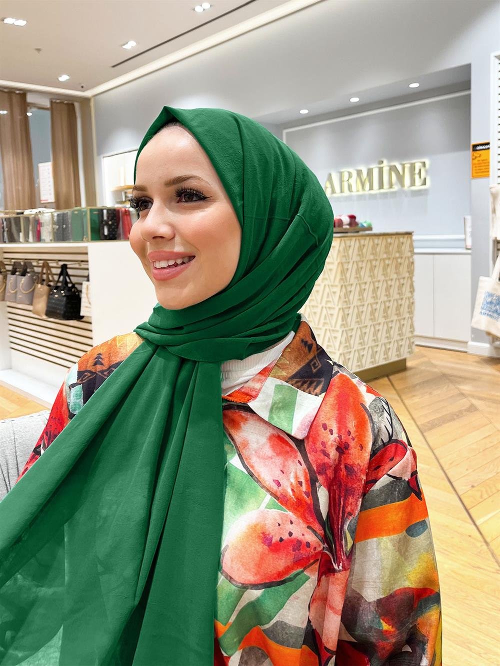 Armine Trend Krinkıl Şifon Şal - ATSKRN-36 - Renk