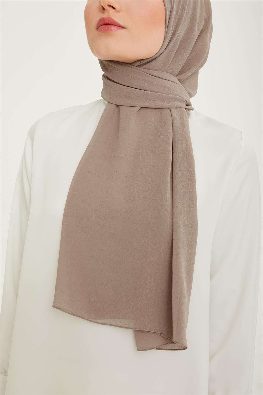Armine Trend Krinkıl Şifon Şal - ATSKRN-12 - Renk