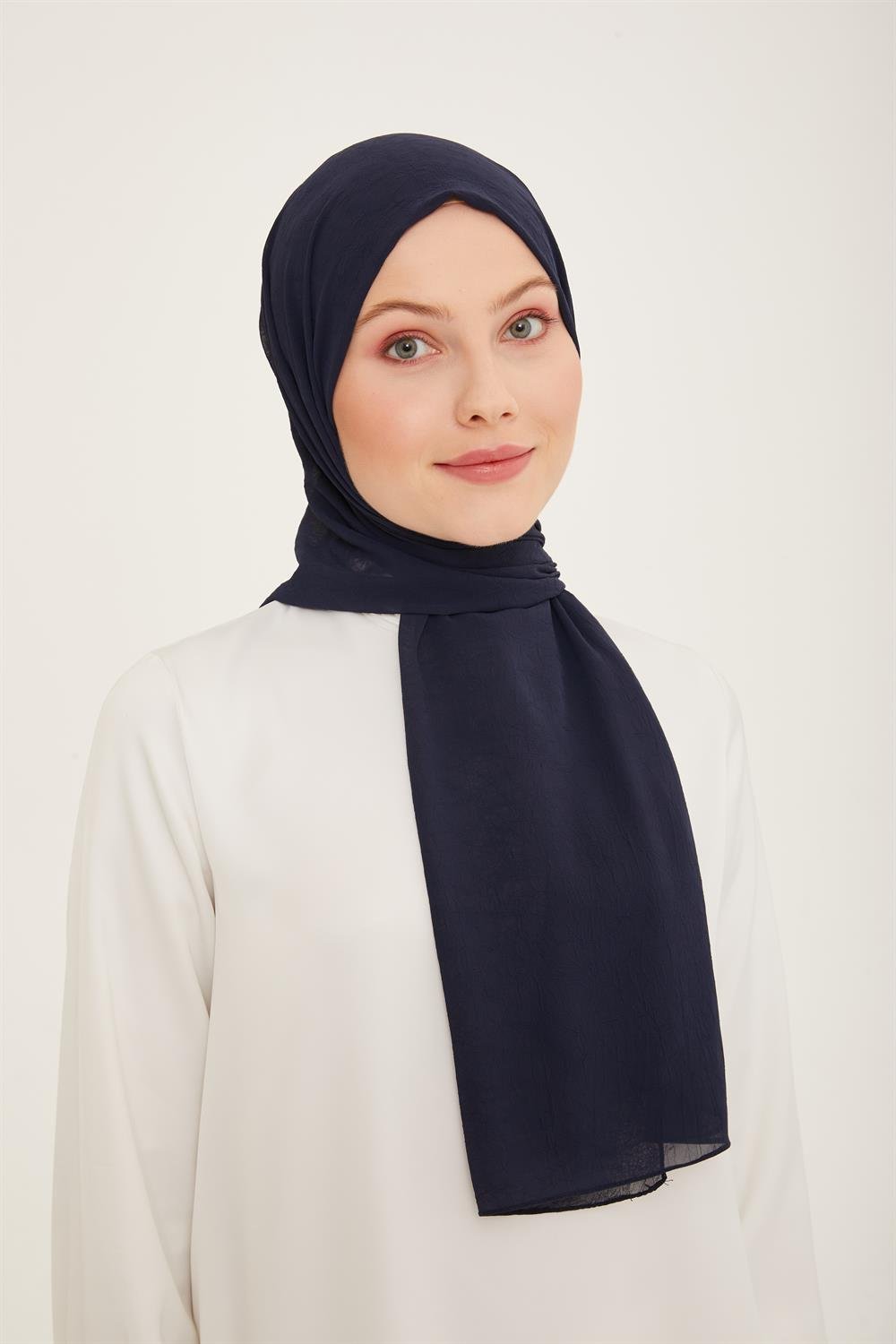 Armine Trend Krinkıl Şifon Şal - ATSKRN-05 - Renk