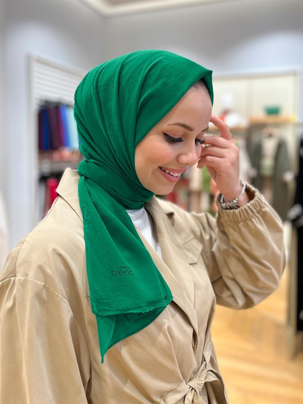 Armine Trend Krinkıl Şifon Şal - ATSKRN-39 - Renk