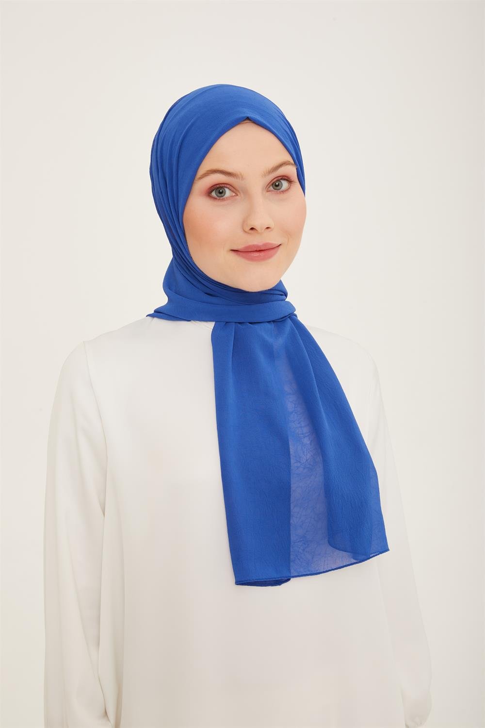 Armine Trend Krinkıl Şifon Şal - ATSKRN-28 - Renk