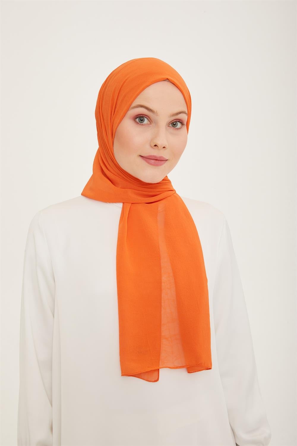 Armine Trend Krinkıl Şifon Şal - ATSKRN-41 - Renk