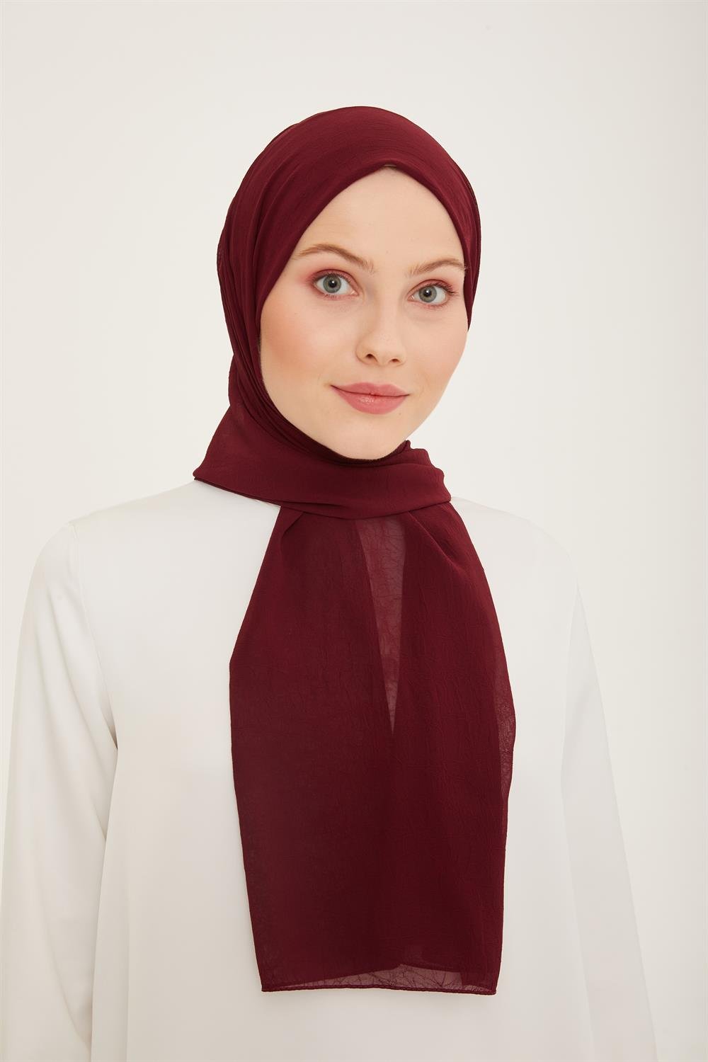 Armine Trend Krinkıl Şifon Şal - ATSKRN-31 - Renk