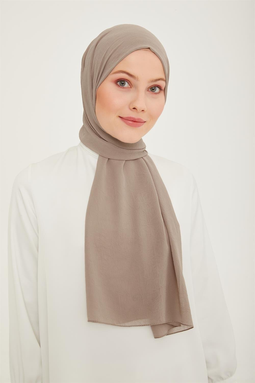Armine Trend Krinkıl Şifon Şal - ATSKRN-12 - Renk