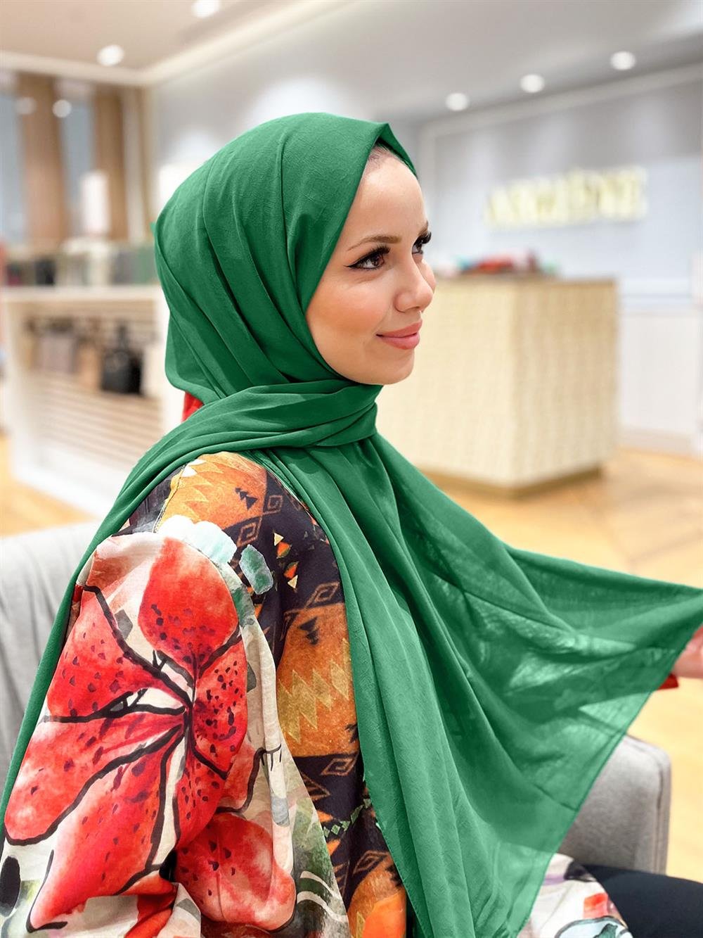 Armine Trend Krinkıl Şifon Şal - ATSKRN-36 - Renk