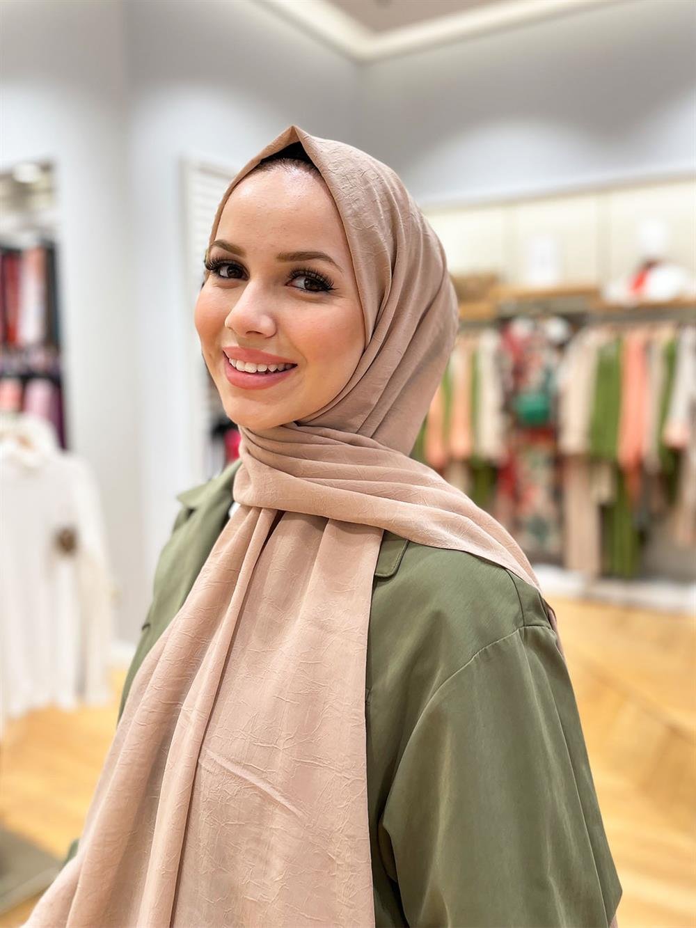 Armine Trend Krinkıl Şifon Şal - ATSKRN-15 - Renk