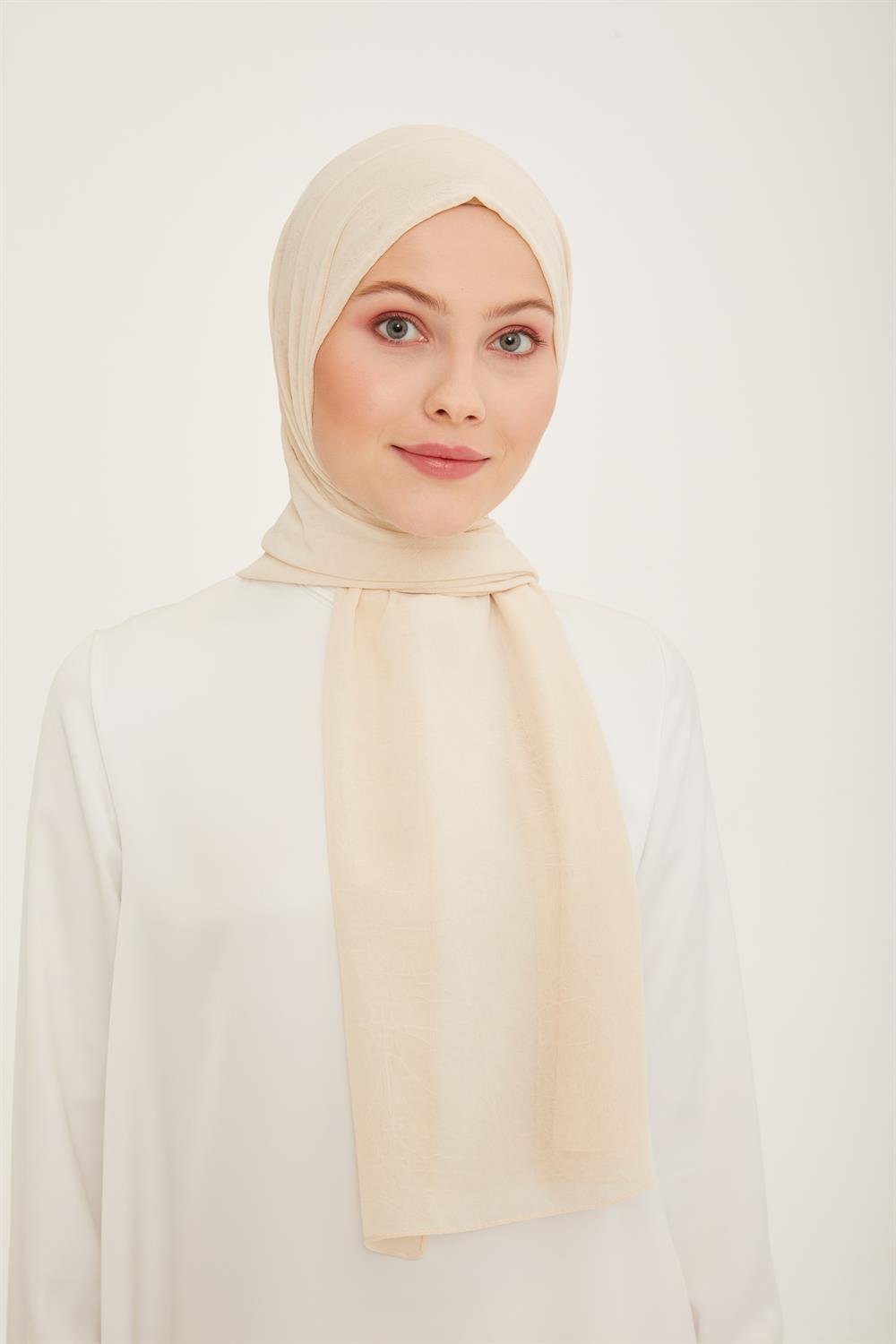 Armine Trend Krinkıl Şifon Şal - ATSKRN-17 - Renk