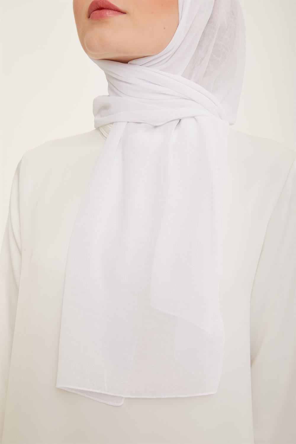 Armine Trend Krinkıl Şifon Şal - ATSKRN-02 - Renk