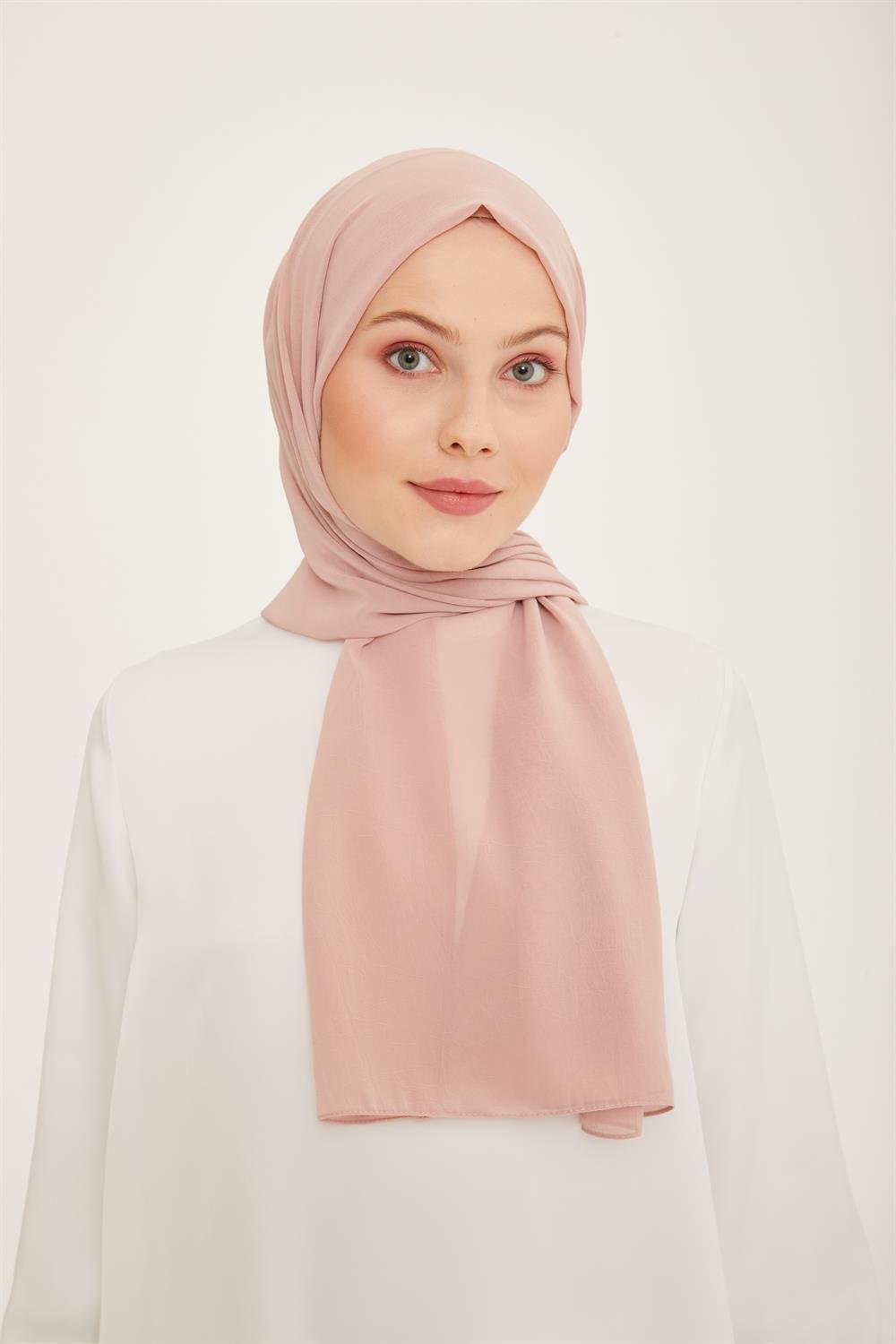 Armine Trend Krinkıl Şifon Şal - ATSKRN-23 - Renk