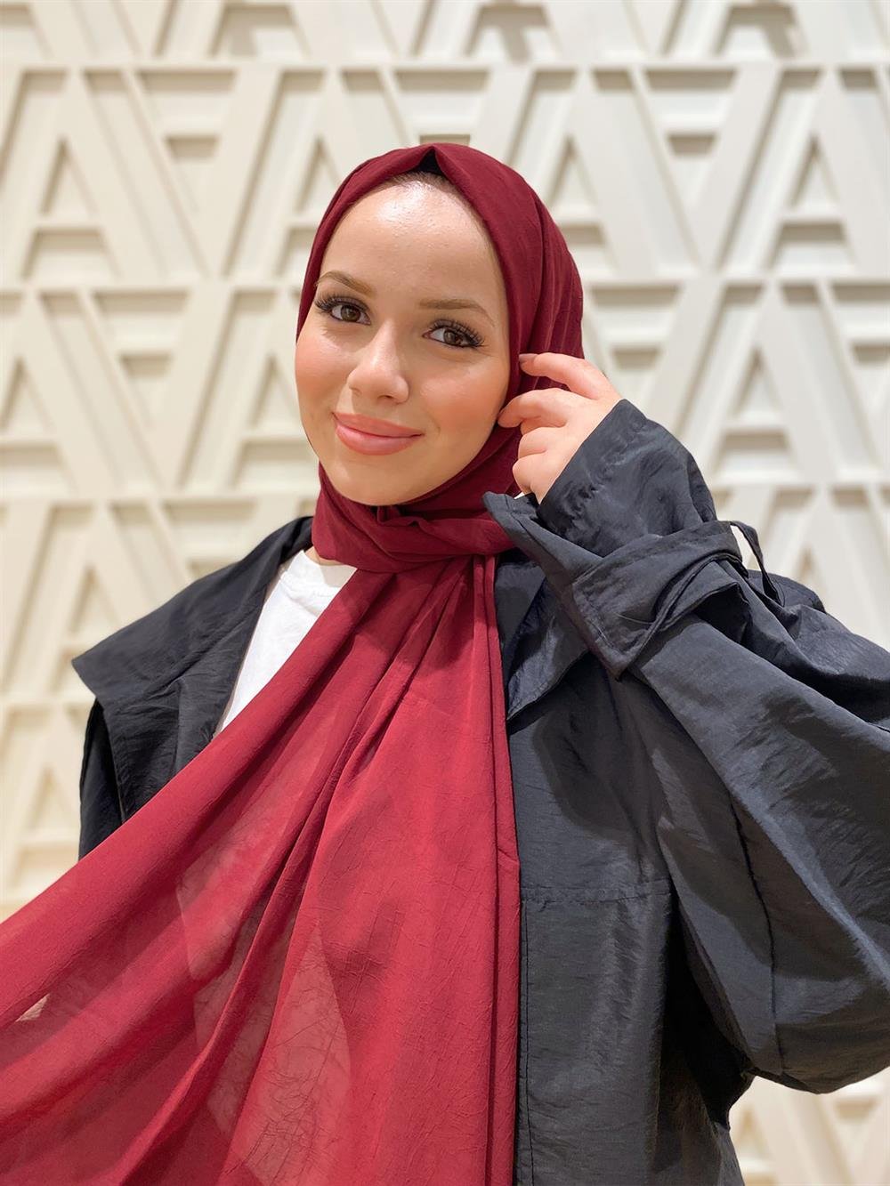 Armine Trend Krinkıl Şifon Şal - ATSKRN-30 - Renk