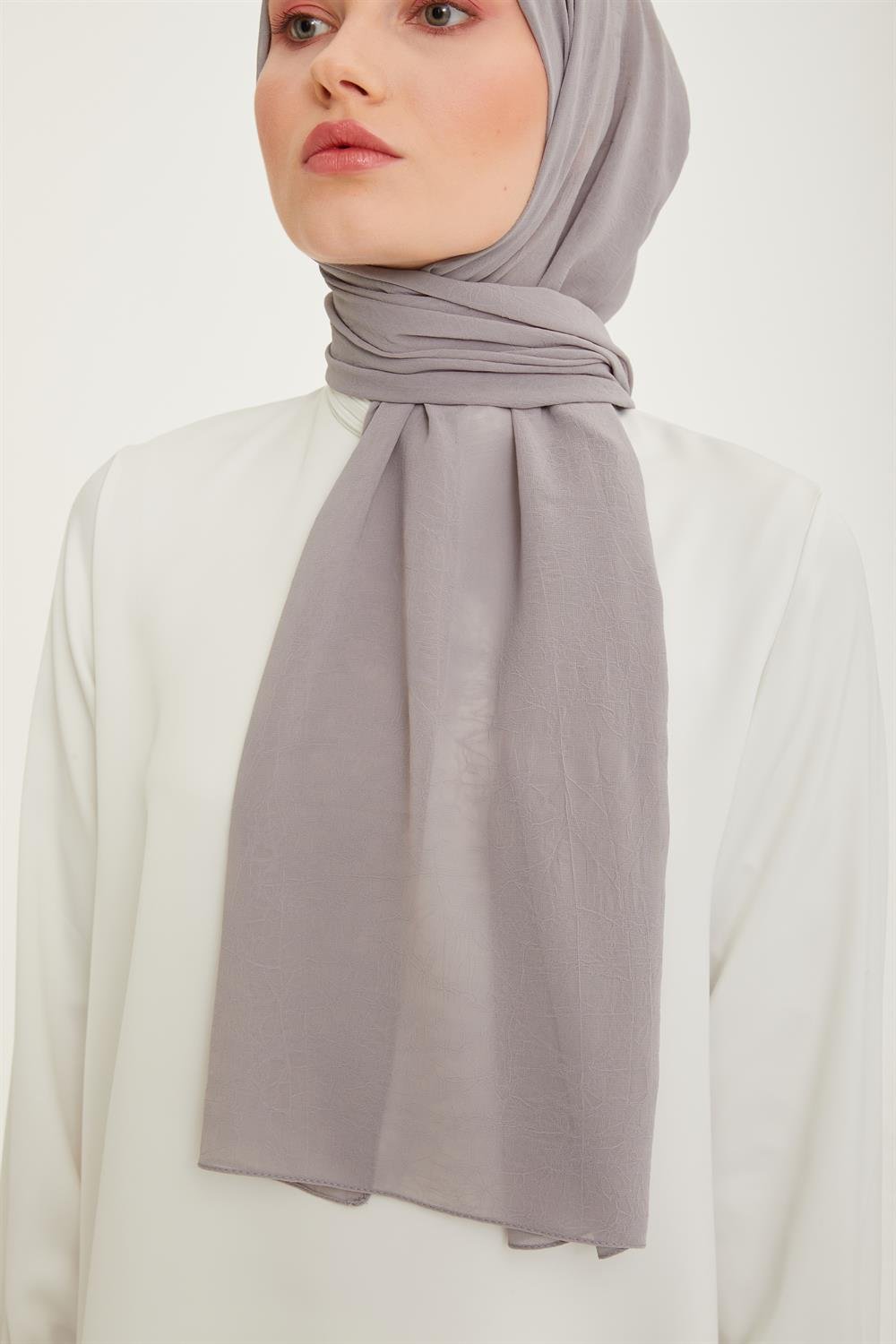 Armine Trend Krinkıl Şifon Şal - ATSKRN-10 - Renk