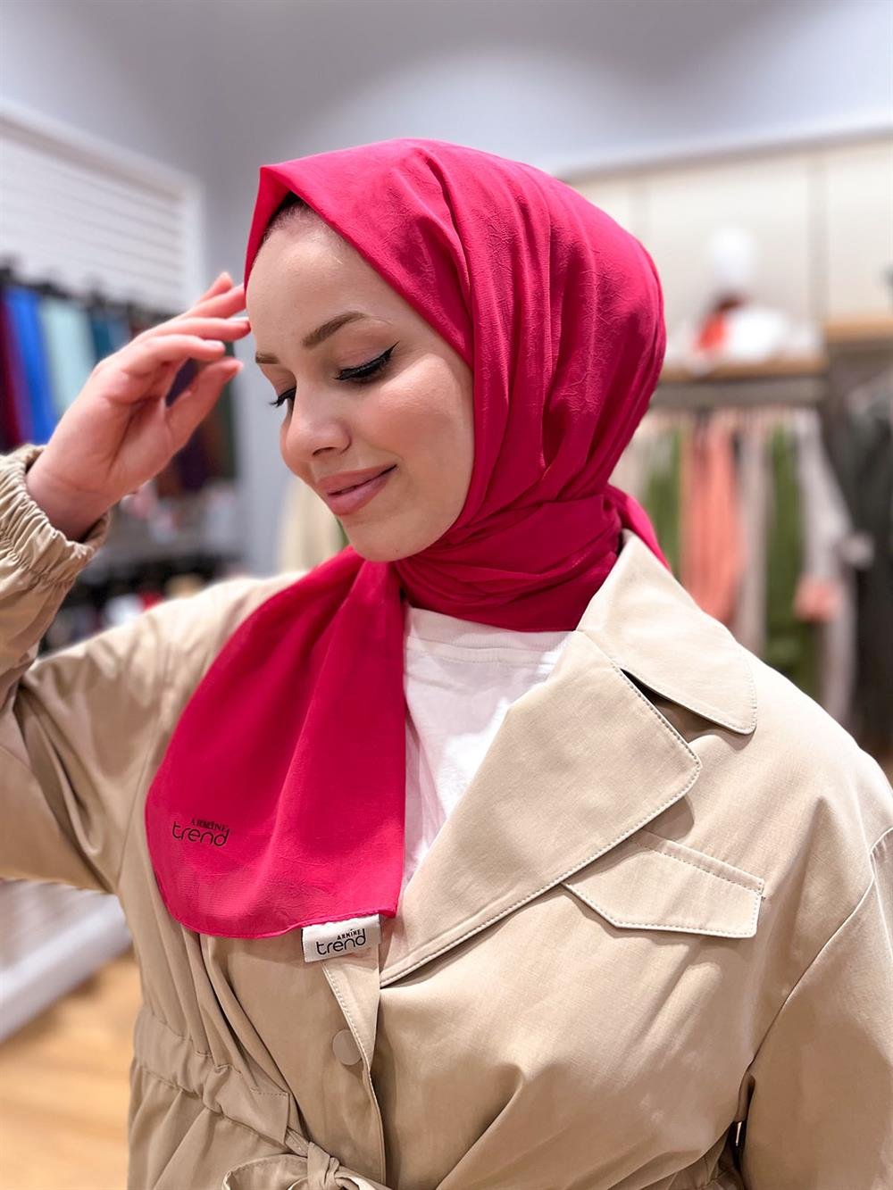 Armine Trend Krinkıl Şifon Şal - ATSKRN-40 - Renk