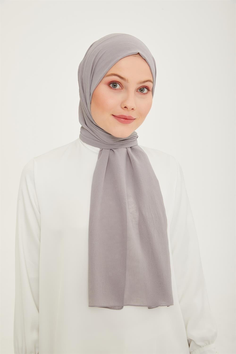 Armine Trend Krinkıl Şifon Şal - ATSKRN-10 - Renk