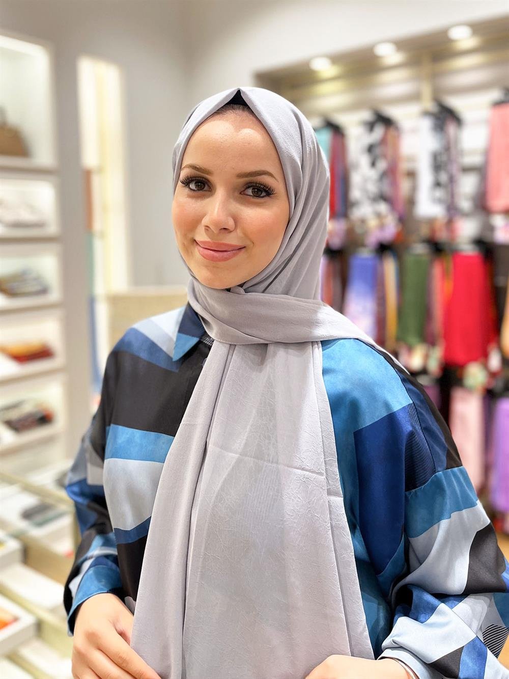 Armine Trend Krinkıl Şifon Şal - ATSKRN-08 - Renk