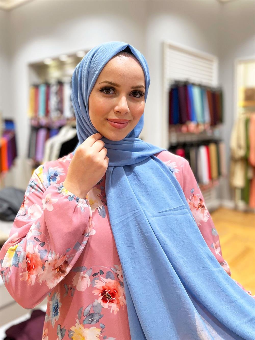 Armine Trend Krinkıl Şifon Şal - ATSKRN-26 - Renk