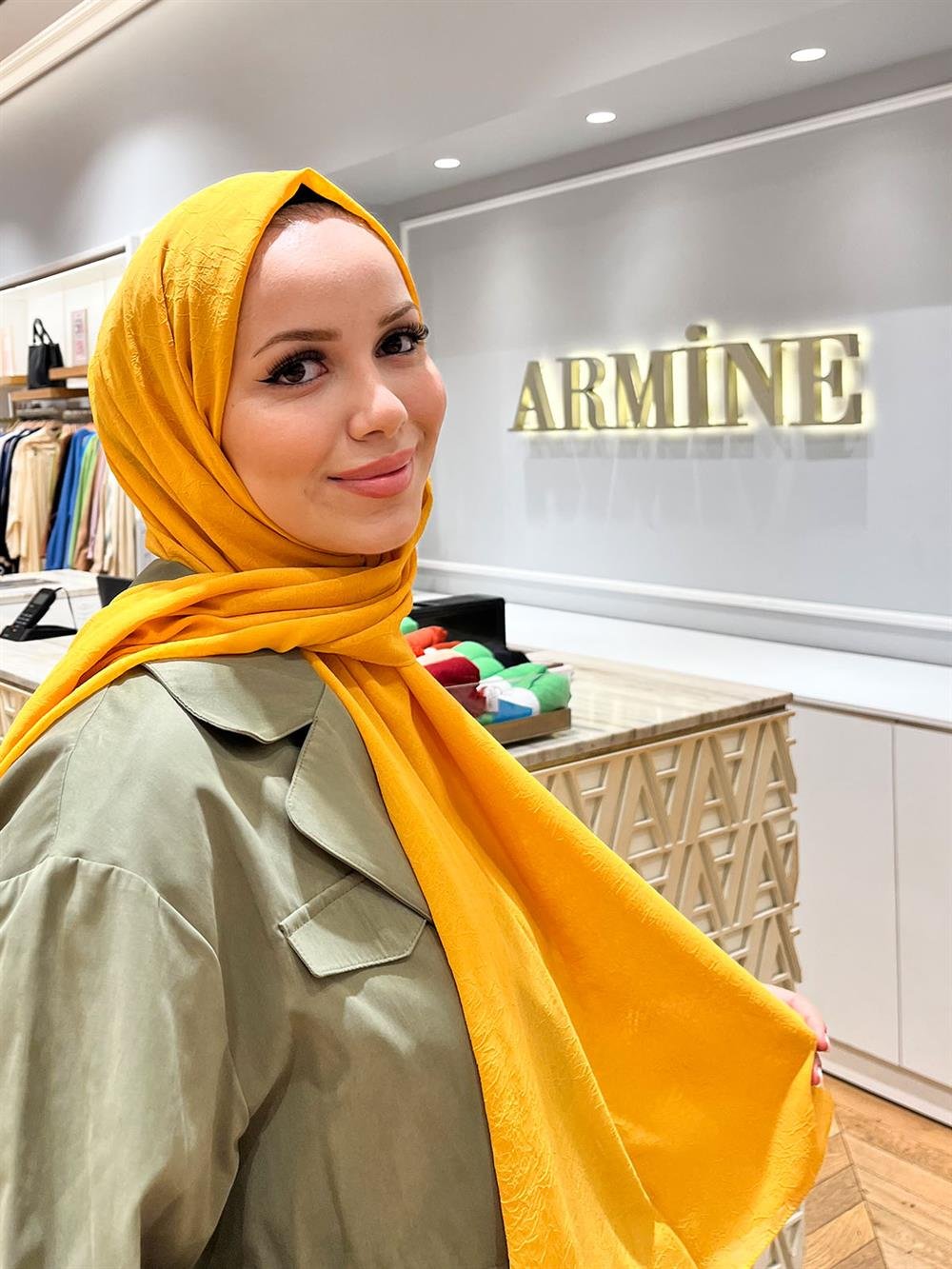 Armine Trend Krinkıl Şifon Şal - ATSKRN-35 - Renk