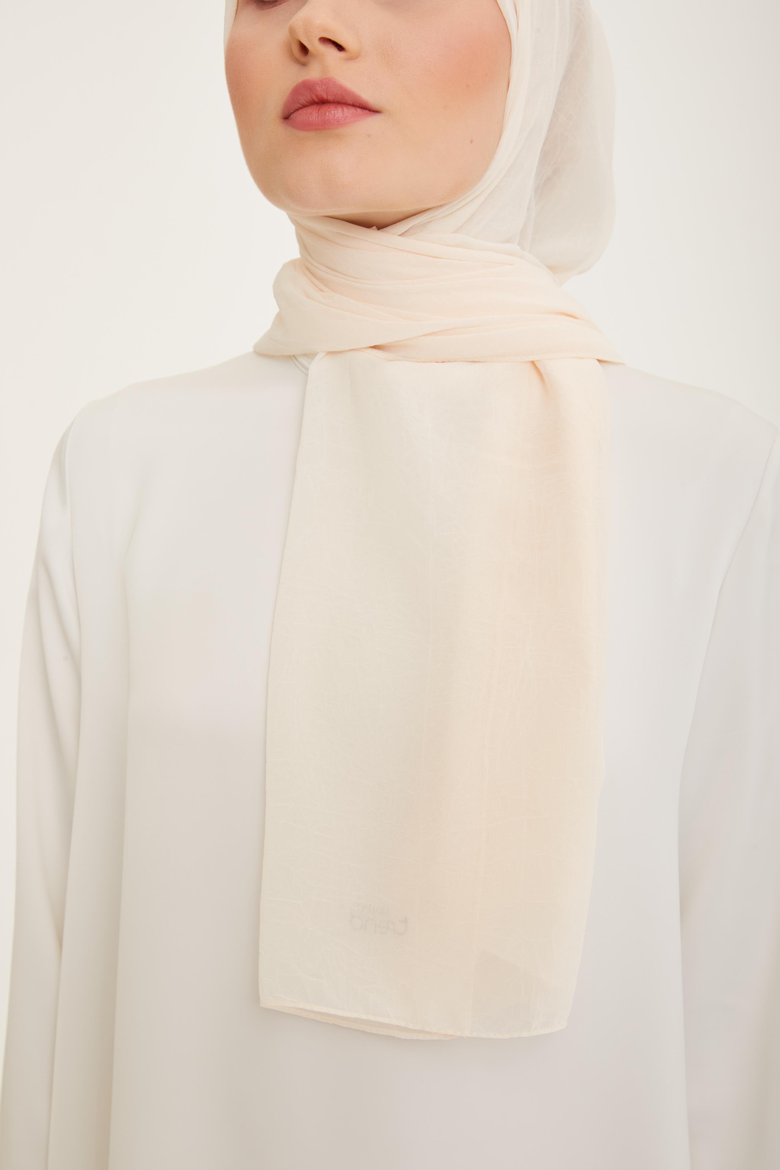 Armine Trend Krinkıl Şifon Şal - ATSKRN - 3'lü Set - Pembe Tonları