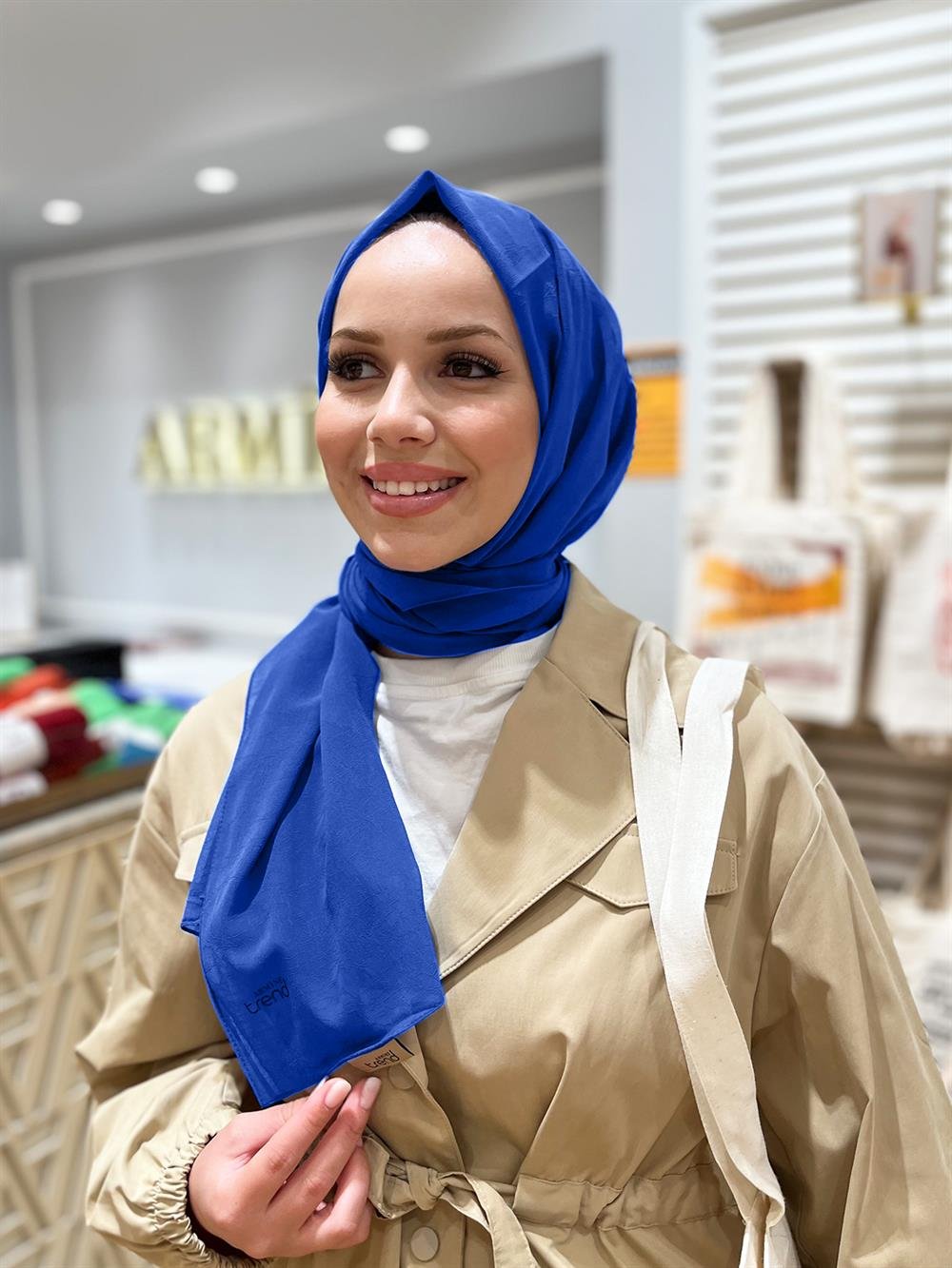 Armine Trend Krinkıl Şifon Şal - ATSKRN-28 - Renk