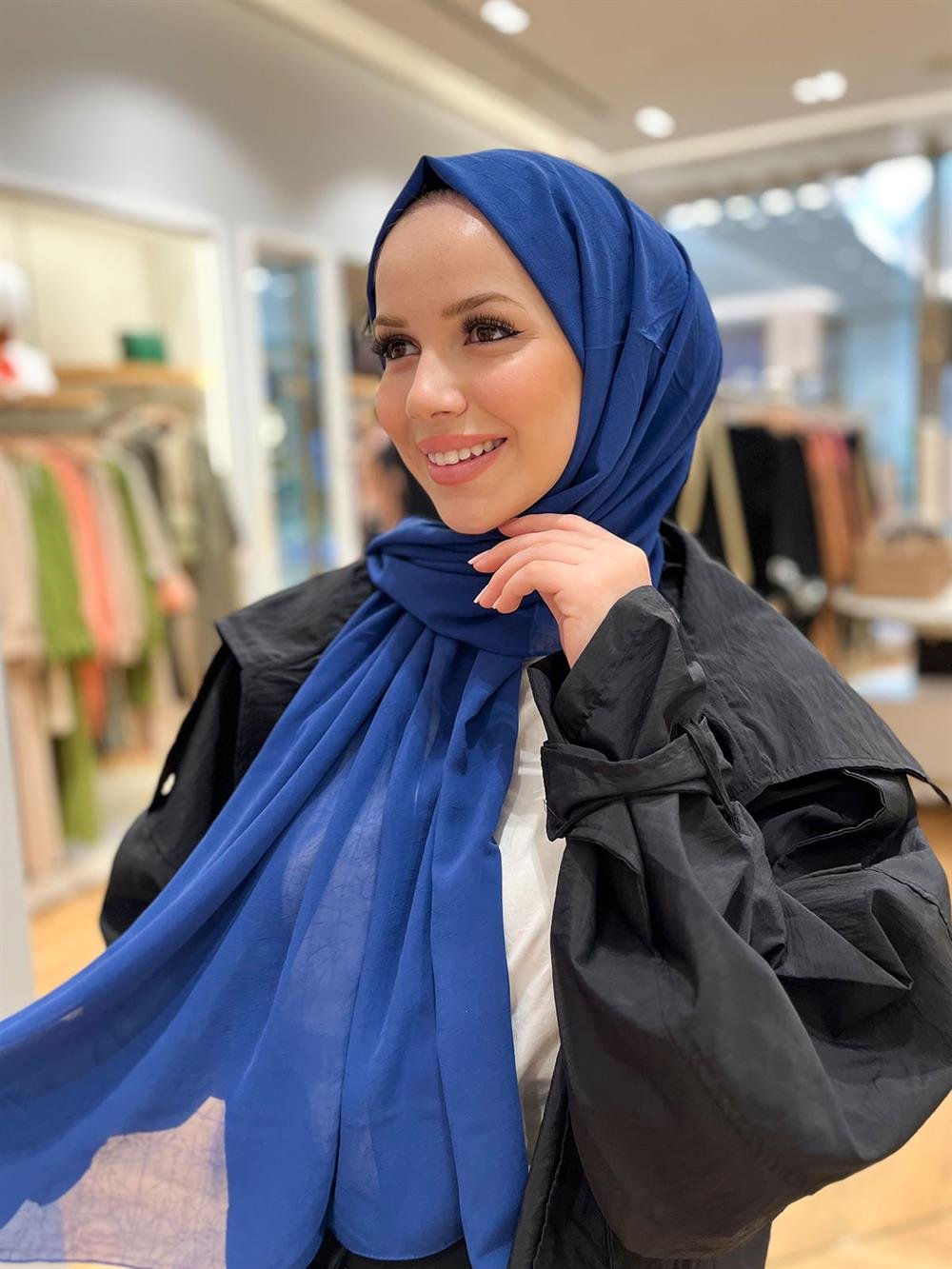 Armine Trend Krinkıl Şifon Şal - ATSKRN-29 - Renk