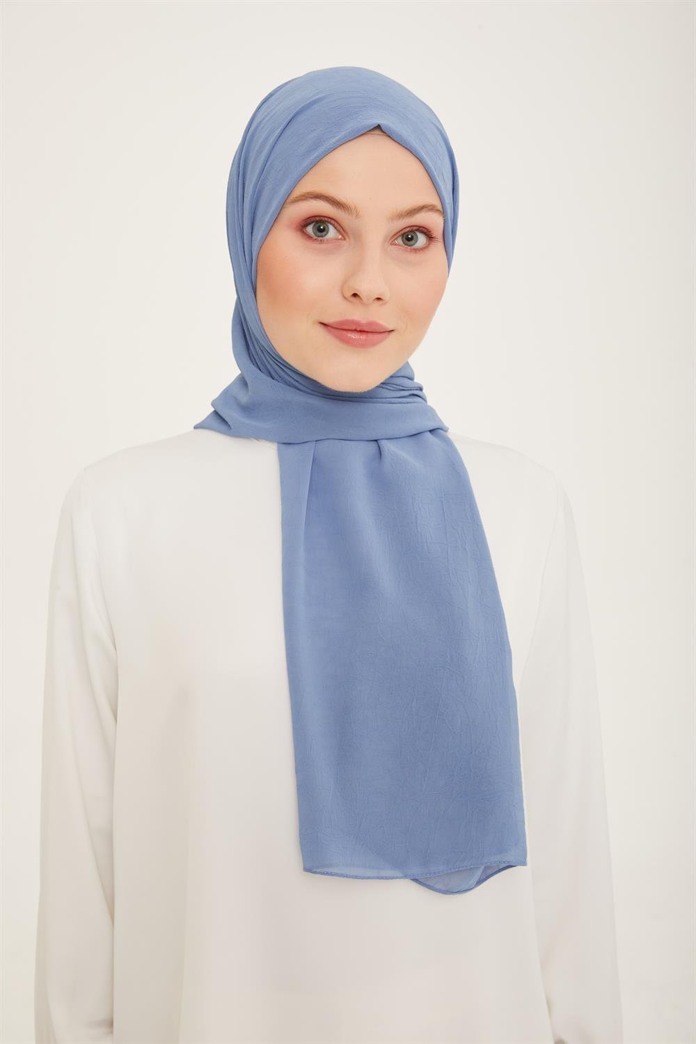 Armine Trend Krinkıl Şifon Şal - ATSKRN-27 - Renk