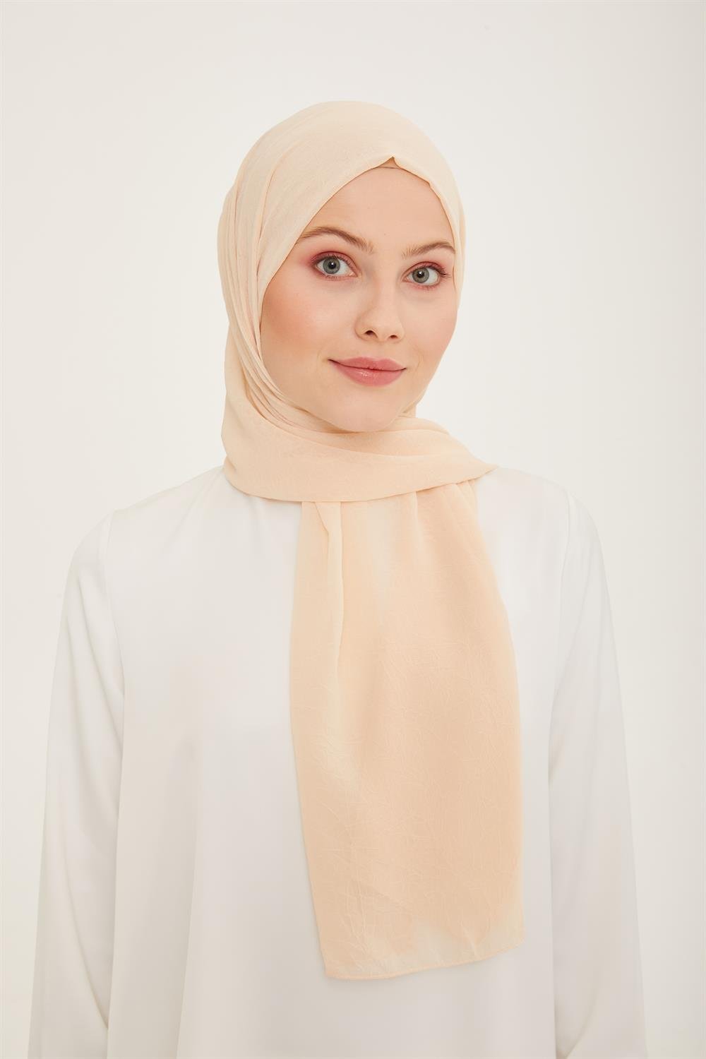 Armine Trend Krinkıl Şifon Şal - ATSKRN-16 - Renk